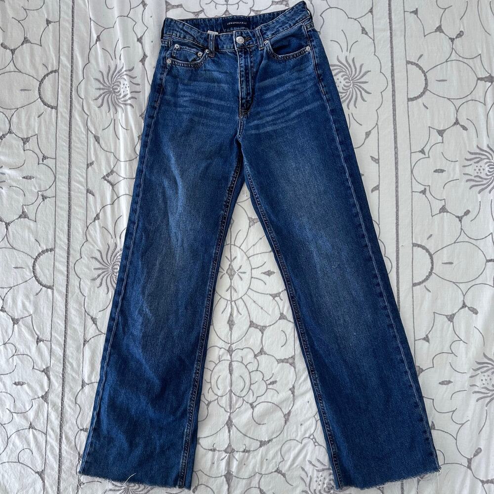 Aéropostale High Rise Wide Leg Jeans – Women’s 2 Reg